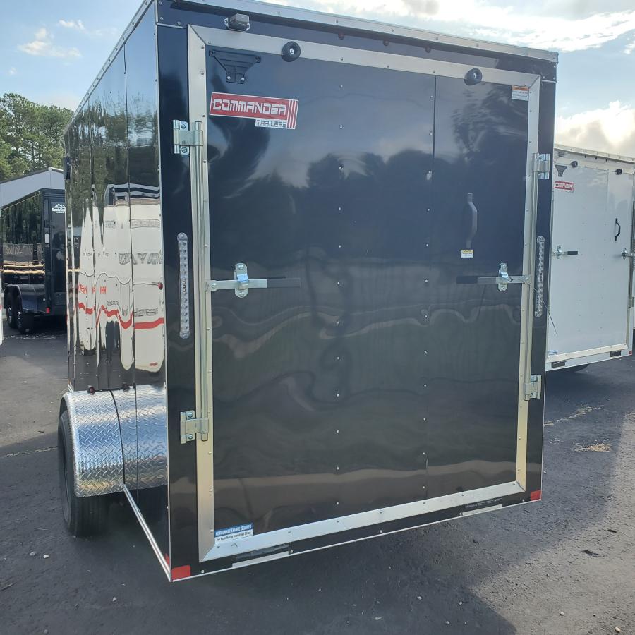 6X12 6X12 V NOSE ENCLOSED STD RAMP DOOR 7K BY CARRY ON Image 1