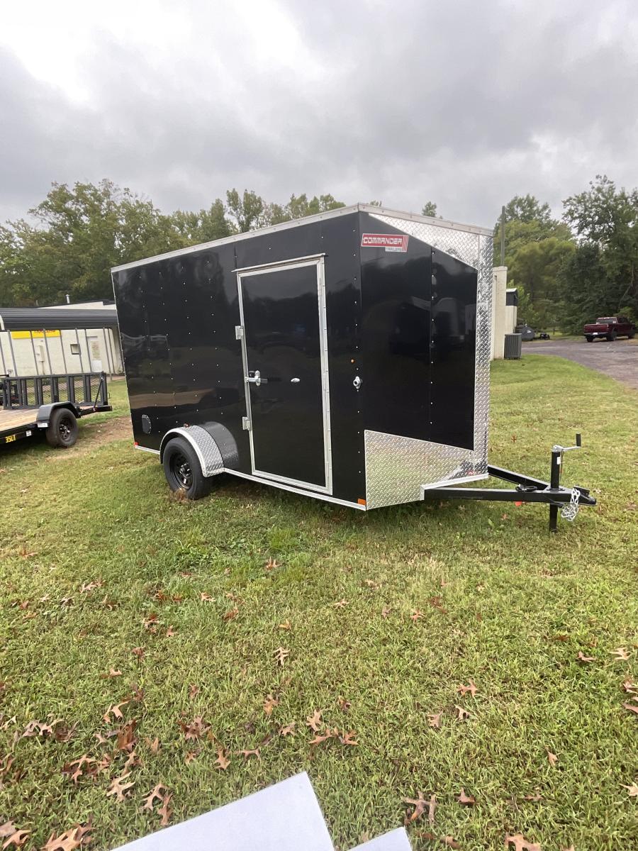 6X12 6X12 V NOSE ENCLOSED STD RAMP DOOR 3K BY CARRY ON Image 0