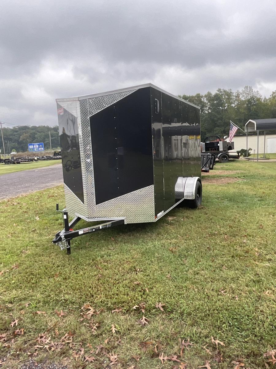 6X12 6X12 V NOSE ENCLOSED STD RAMP DOOR 3K BY CARRY ON Image 1