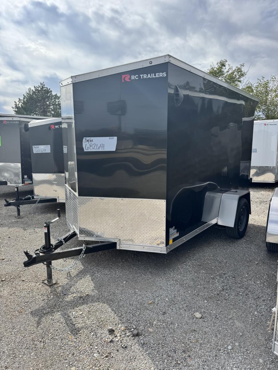 RDLX RDLX 6 x 10 SA FLAT TOP WEDG ENCLOSED TRAILER BY RC Image 0