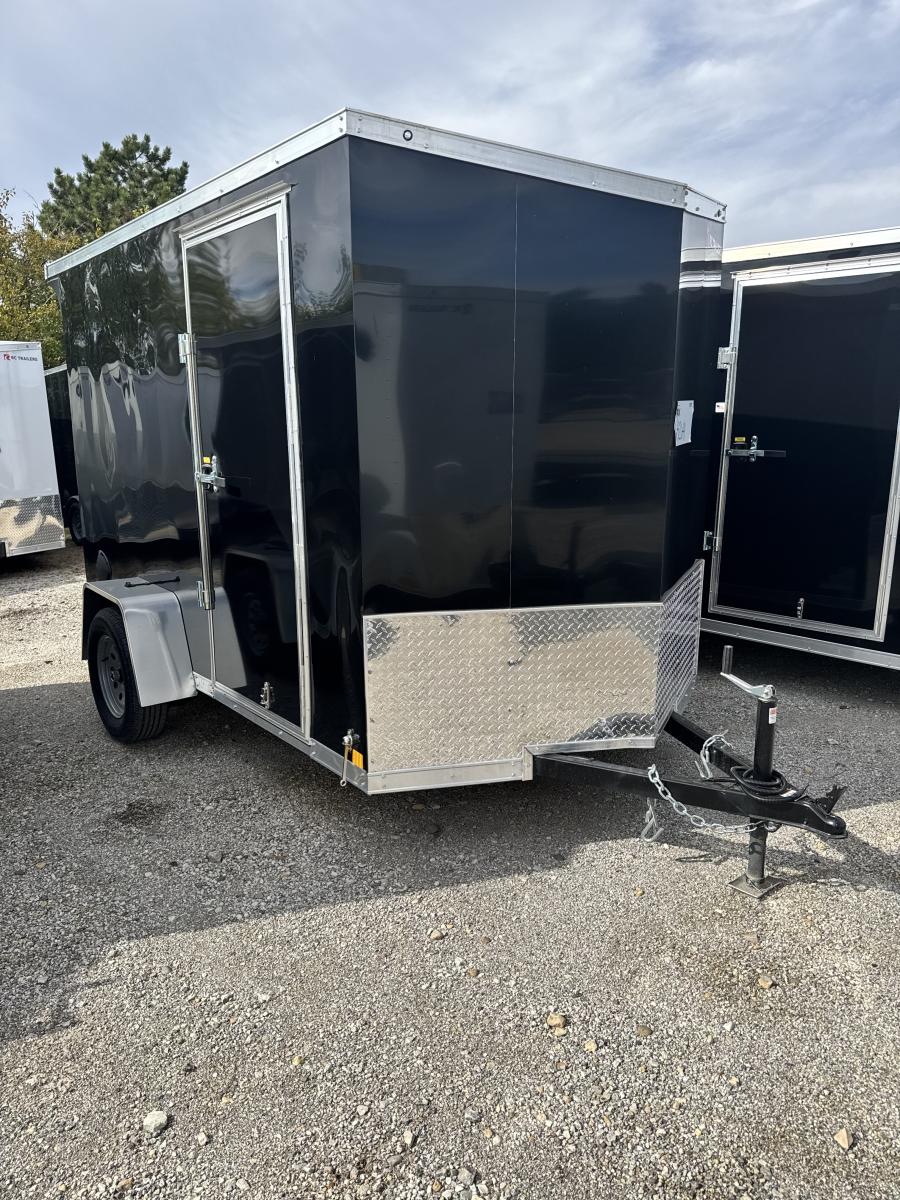 RDLX RDLX 6 x 10 SA FLAT TOP WEDG ENCLOSED TRAILER BY RC Image 1