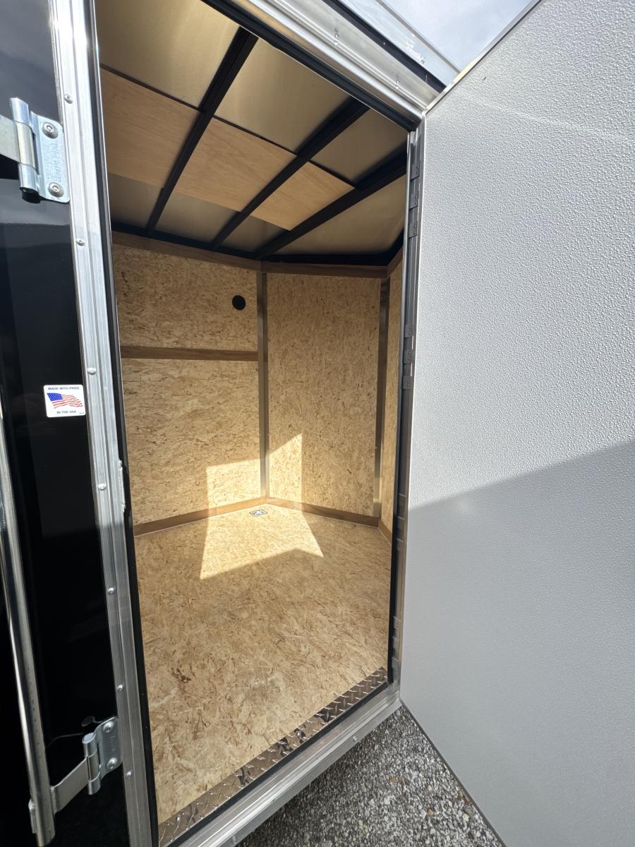 RDLX RDLX 6 x 10 SA FLAT TOP WEDG ENCLOSED TRAILER BY RC Image 3