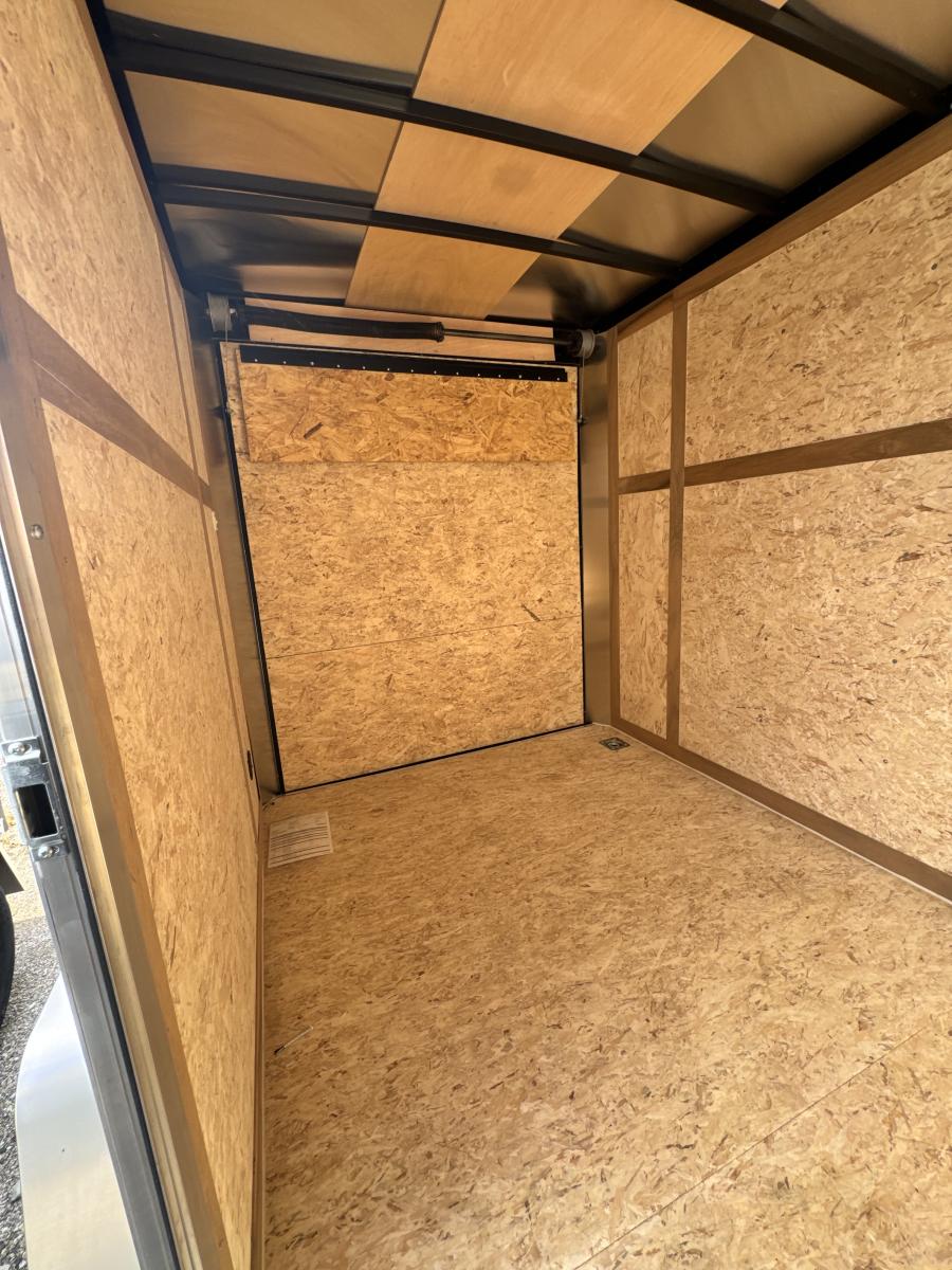 RDLX RDLX 6 x 10 SA FLAT TOP WEDG ENCLOSED TRAILER BY RC Image 4