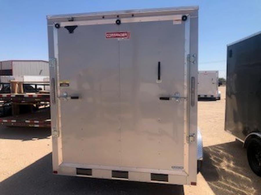 7X16 7X16 V NOSE ENCLOSED STD RAMP DOOR 7K BY CARRY ON Image 2