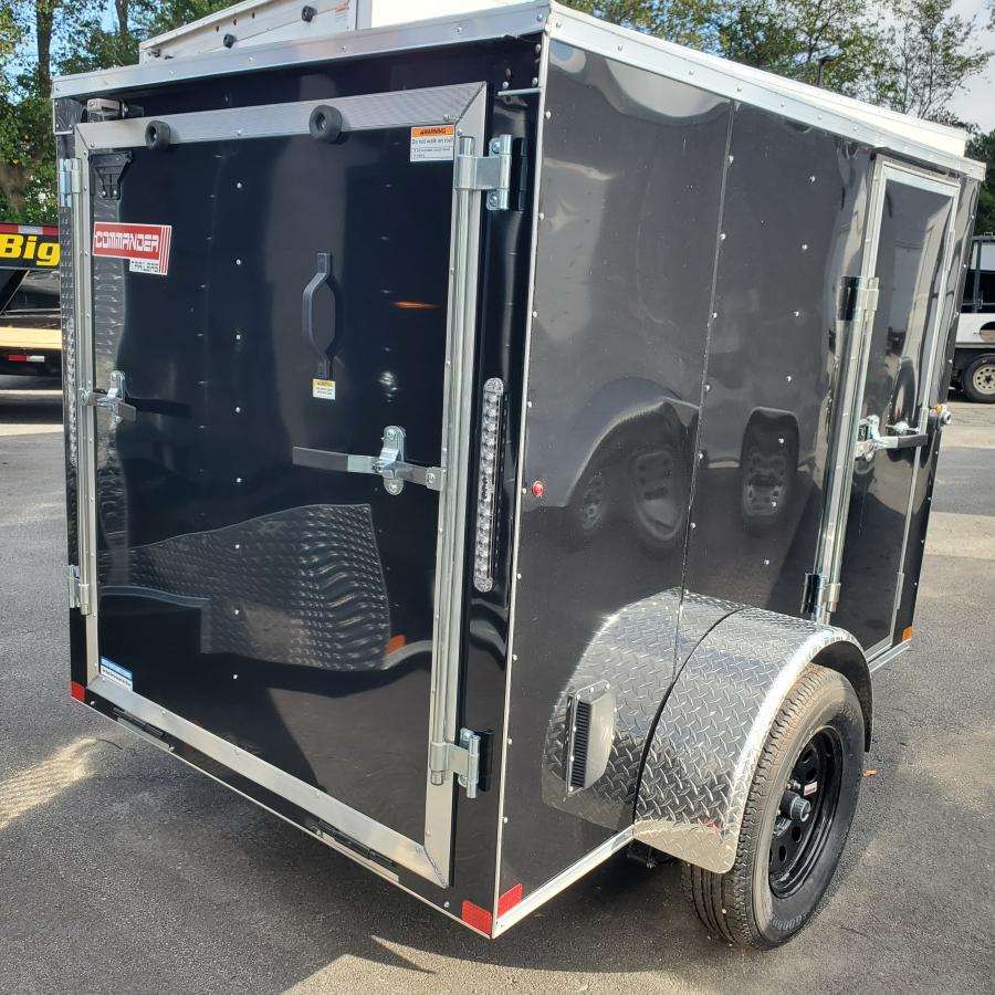 5X8C 5X8 V NOSE ENCLOSED STD RAMP DOOR 3K BY CARRY ON Image 1