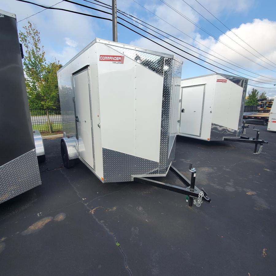 6X10 6X10 V NOSE ENCLOSED STD RAMP DOOR 3K BY CARRY ON Image 0