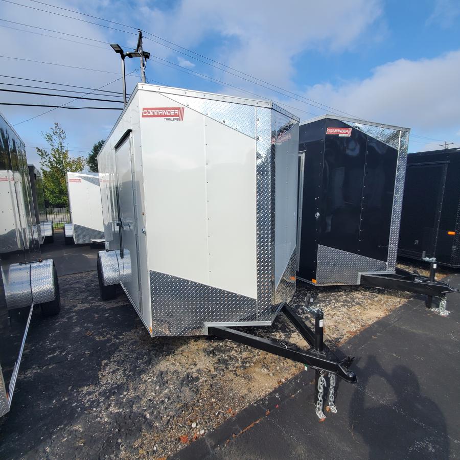 6X12 6X12 V NOSE ENCLOSED STD RAMP DOOR 7K BY CARRY ON Image 0