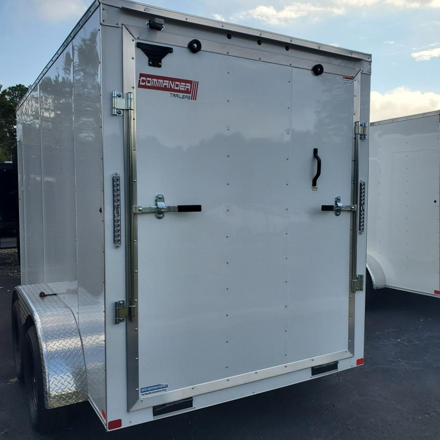 6X12 6X12 V NOSE ENCLOSED STD RAMP DOOR 7K BY CARRY ON Image 1