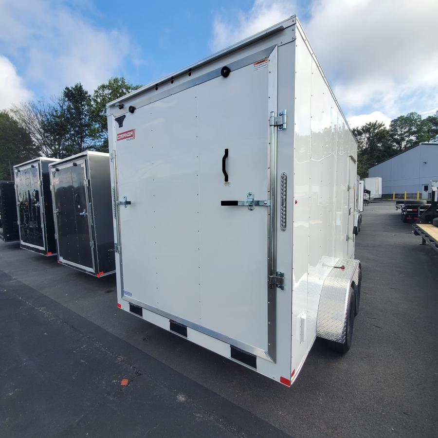 7X14 7X14 V NOSE ENCLOSED STD RAMP DOOR 7K BY CARRY ON Image 1