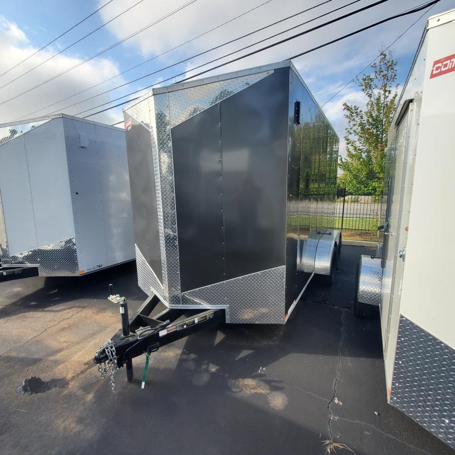 7X14 7X14 V NOSE ENCLOSED STD RAMP DOOR 7K BY CARRY ON Image 0