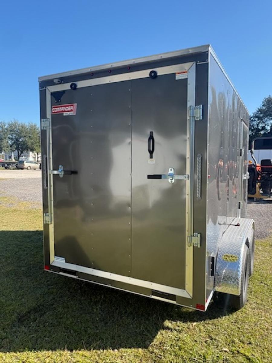 6X12 6X12 V NOSE ENCLOSED STD RAMP DOOR 7K BY CARRY ON Image 2