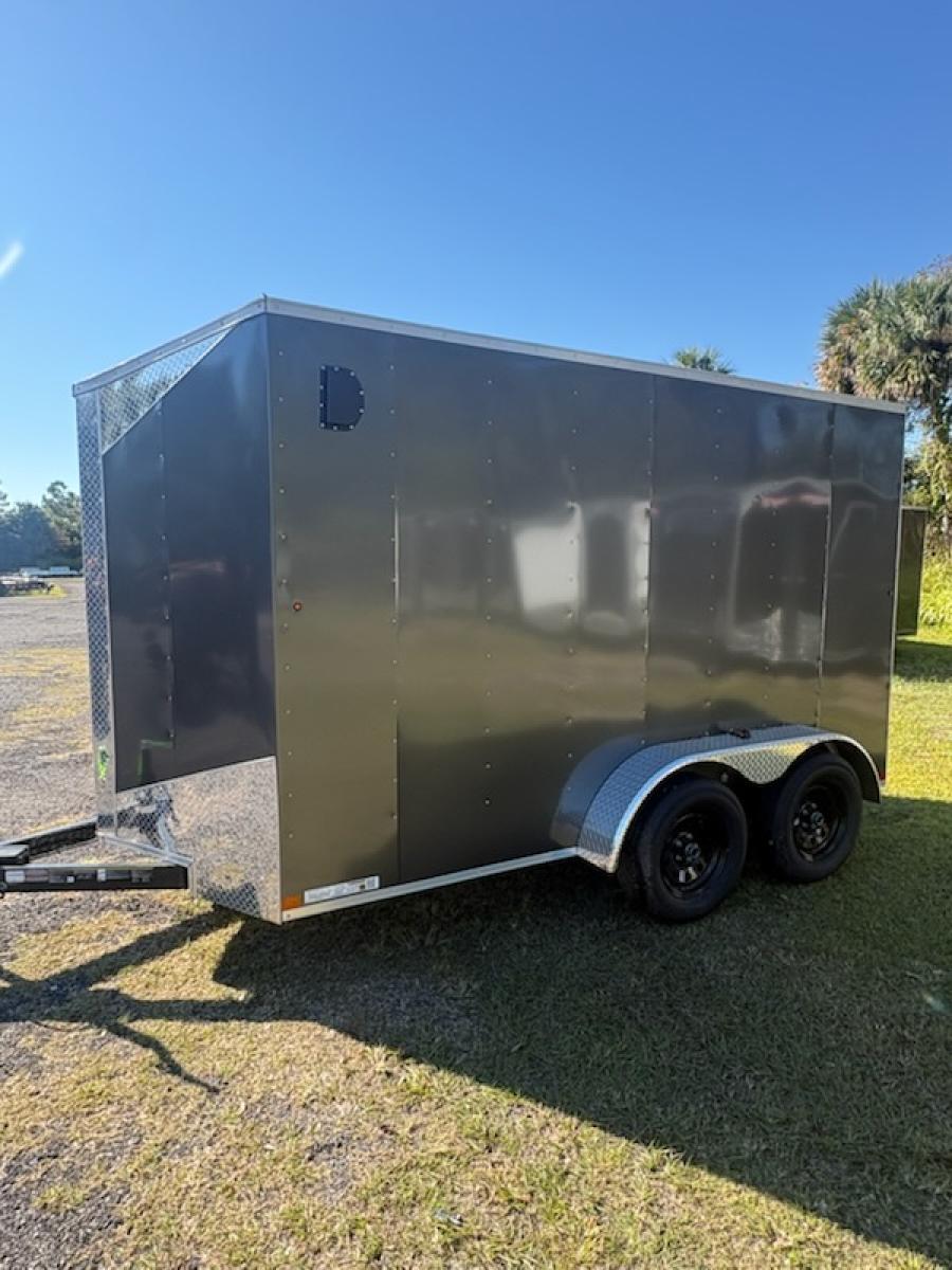 6X12 6X12 V NOSE ENCLOSED STD RAMP DOOR 7K BY CARRY ON Image 3