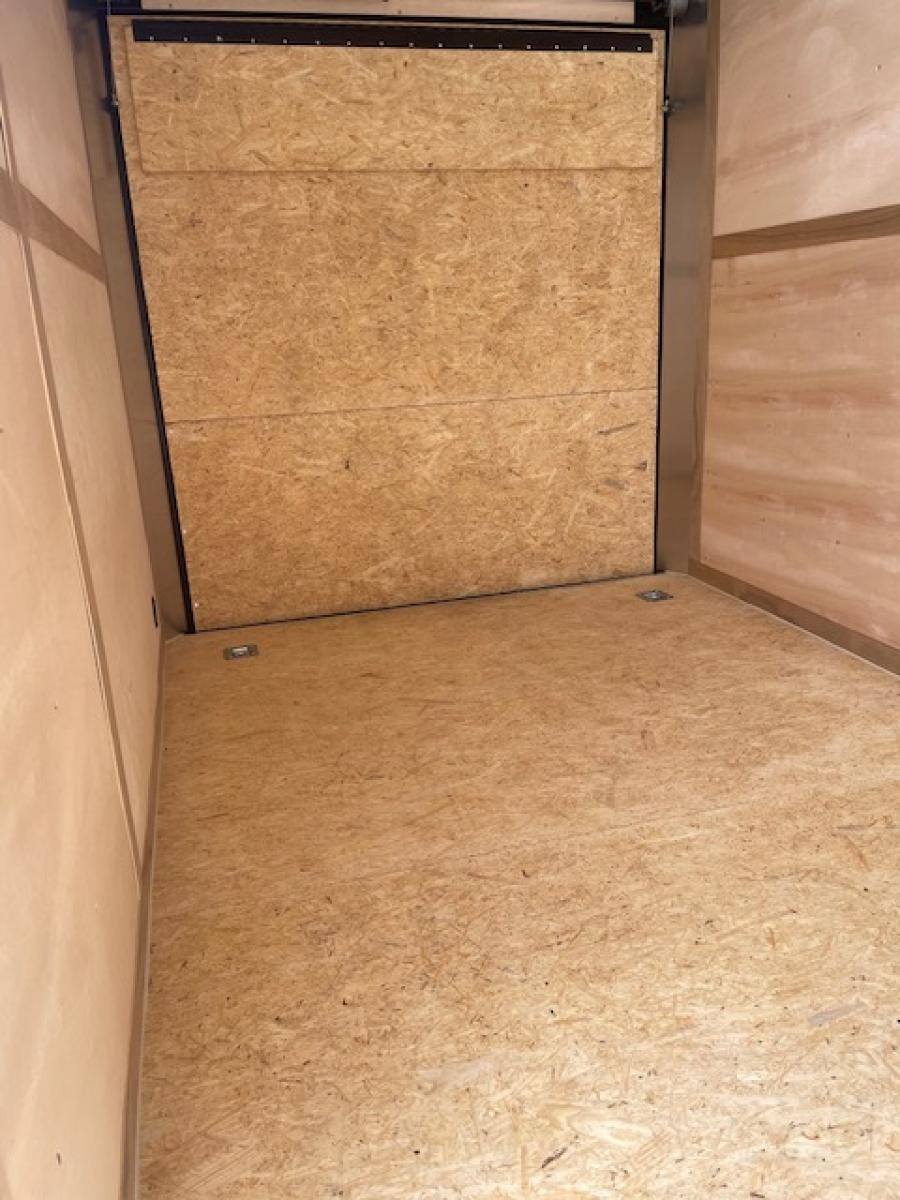RC Trailers 7x14 Enclosed Trailer w/ Options: 7ft Interior Height, Blackout Package & Screwless Exterior Image 5