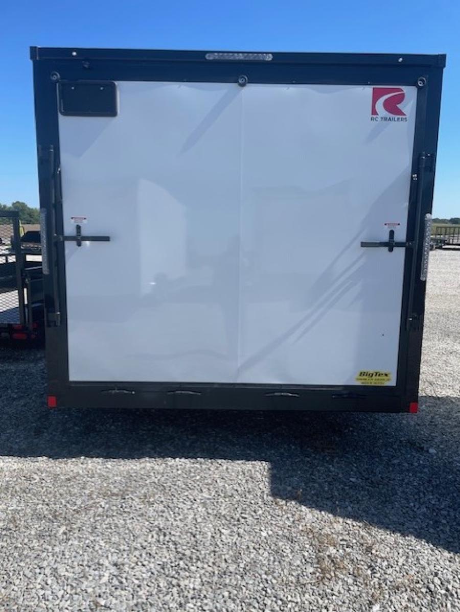 RC Trailers 8.5x16 Enclosed Trailer w/ 9,990# GVWR, 7ft Interior Height, Blackout Package, Screwless Exterior Image 2