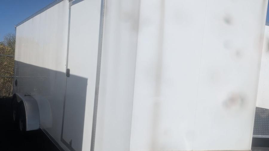 RDLX RDLX 85 x 20 TA FLAT TOP WED ENCLOSED TRAILER BY RC Image 1