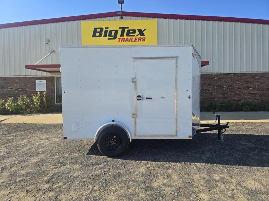 6X10 6X10 V NOSE ENCLOSED STD RAMP DOOR 3K BY CARRY ON Image 0