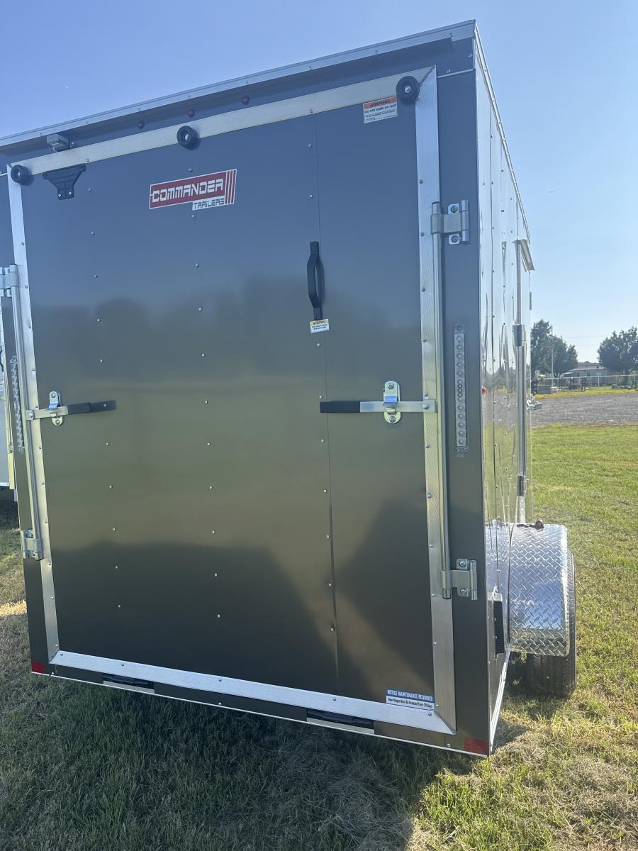 6X10 6X10 V NOSE ENCLOSED STD RAMP DOOR 3K BY CARRY ON Image 2