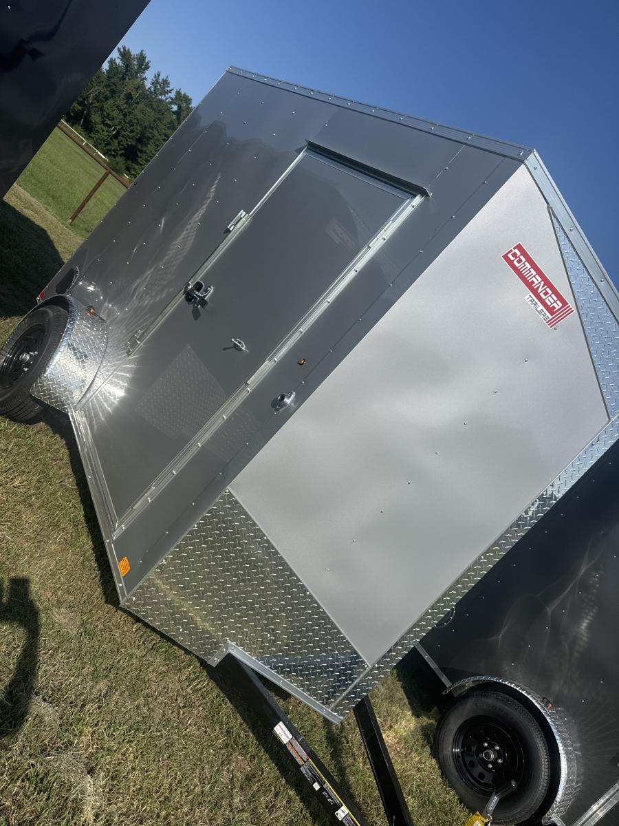 6X10 6X10 V NOSE ENCLOSED STD RAMP DOOR 3K BY CARRY ON Image 1