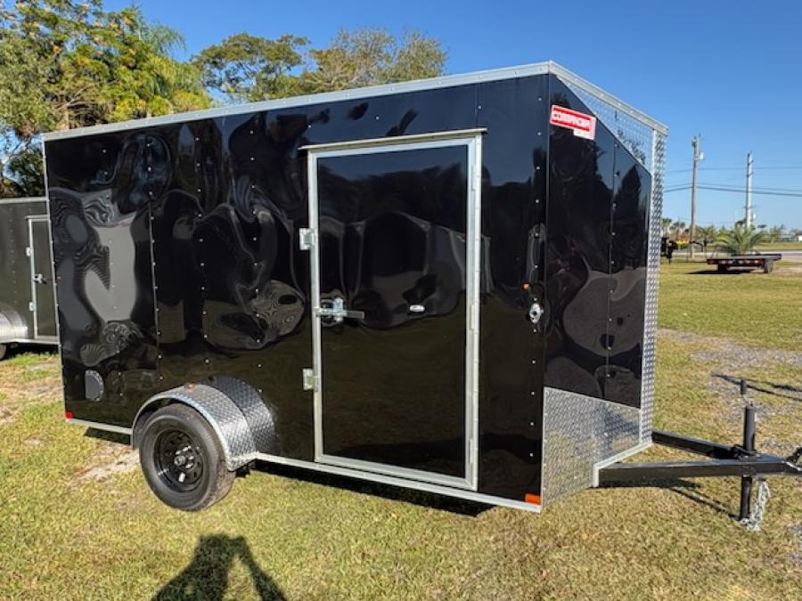 6X12 6X12 V NOSE ENCLOSED STD RAMP DOOR 7K BY CARRY ON Image 3