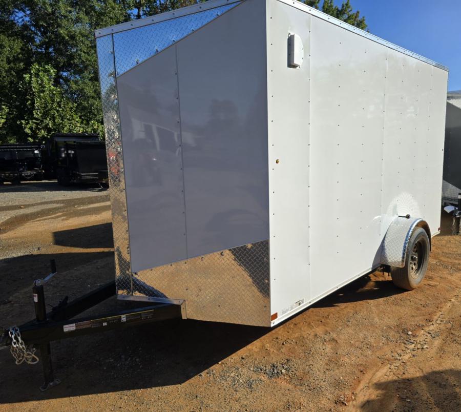 6X10 6X10 V NOSE ENCLOSED STD RAMP DOOR 3K BY CARRY ON Image 0