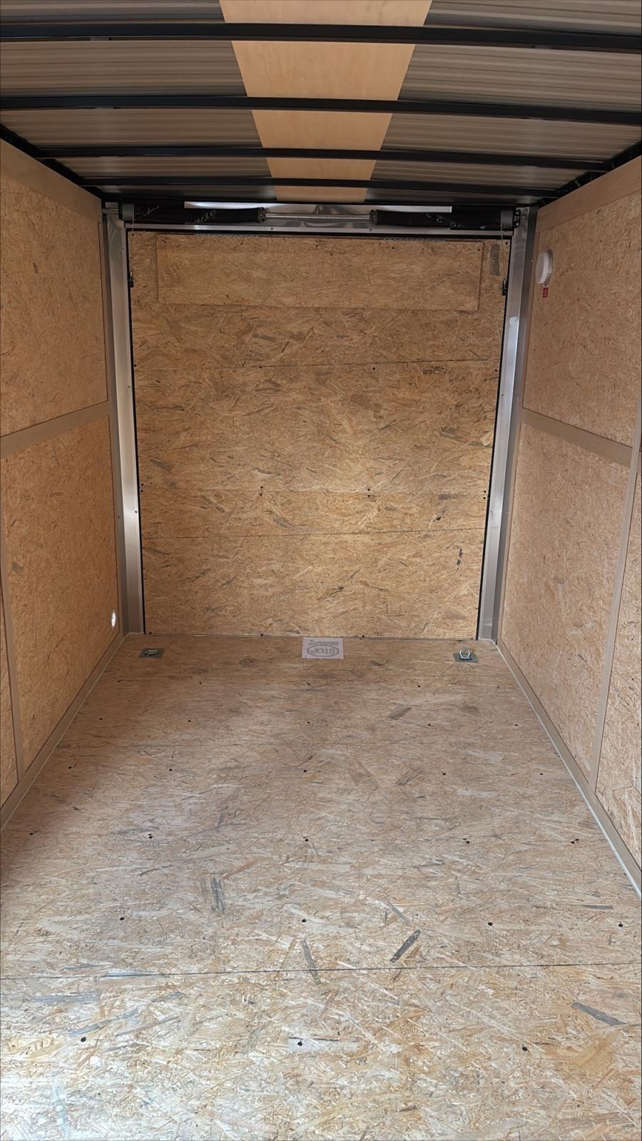 7X14 7X14 V NOSE ENCLOSED STD RAMP DOOR 7K BY CARRY ON Image 5