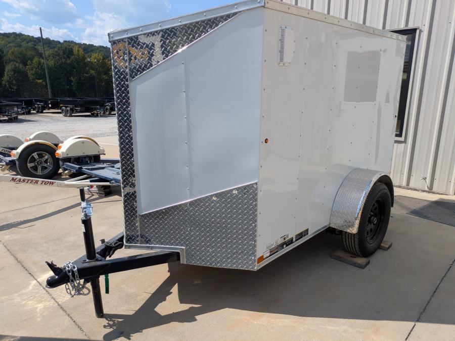 5X8C 5X8 V NOSE ENCLOSED STD RAMP DOOR 3K BY CARRY ON Image 0