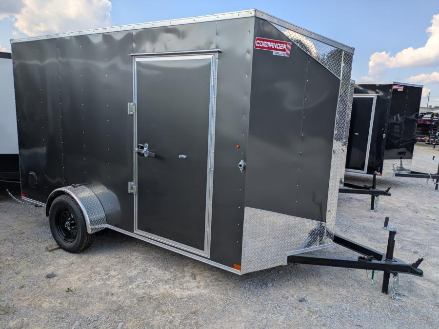 6X12 6X12 V NOSE ENCLOSED STD RAMP DOOR 7K BY CARRY ON Image 0