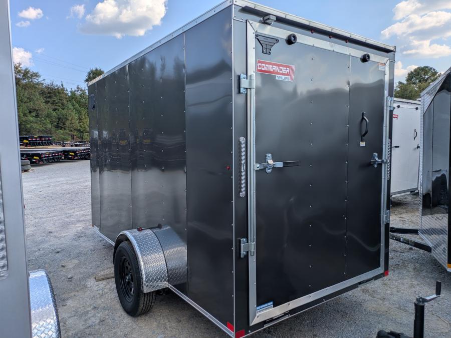 6X12 6X12 V NOSE ENCLOSED STD RAMP DOOR 7K BY CARRY ON Image 2