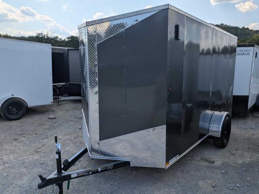 6X12 6X12 V NOSE ENCLOSED STD RAMP DOOR 7K BY CARRY ON Image 3