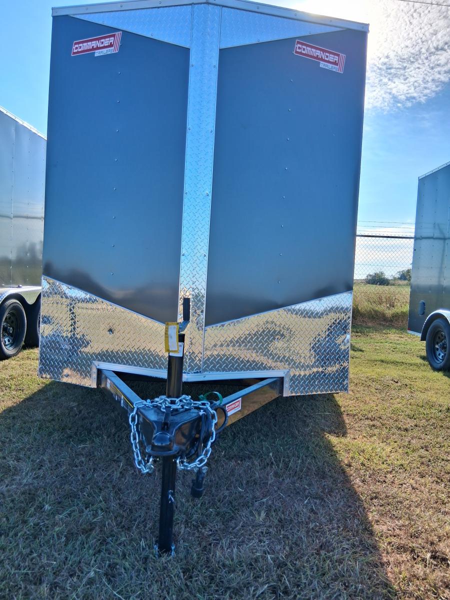 6X12 6X12 V NOSE ENCLOSED STD RAMP DOOR 7K BY CARRY ON Image 1