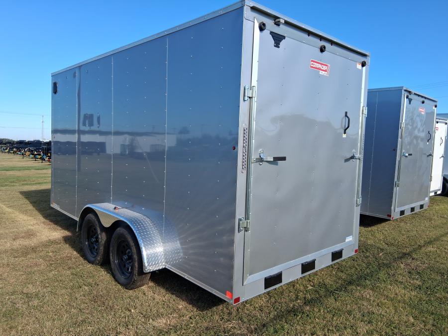 7X16 7X16 V NOSE ENCLOSED STD RAMP DOOR 7K BY CARRY ON Image 0