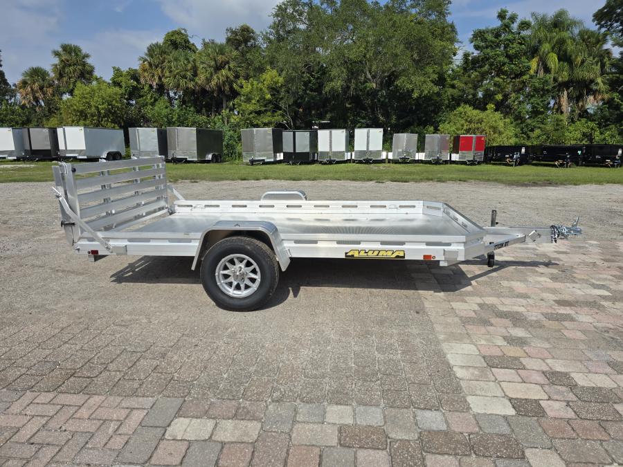 Aluma 7712 Aluma 78″ x 142″ SA Utility Trailer, Bi-Fold Tailgate Image 2