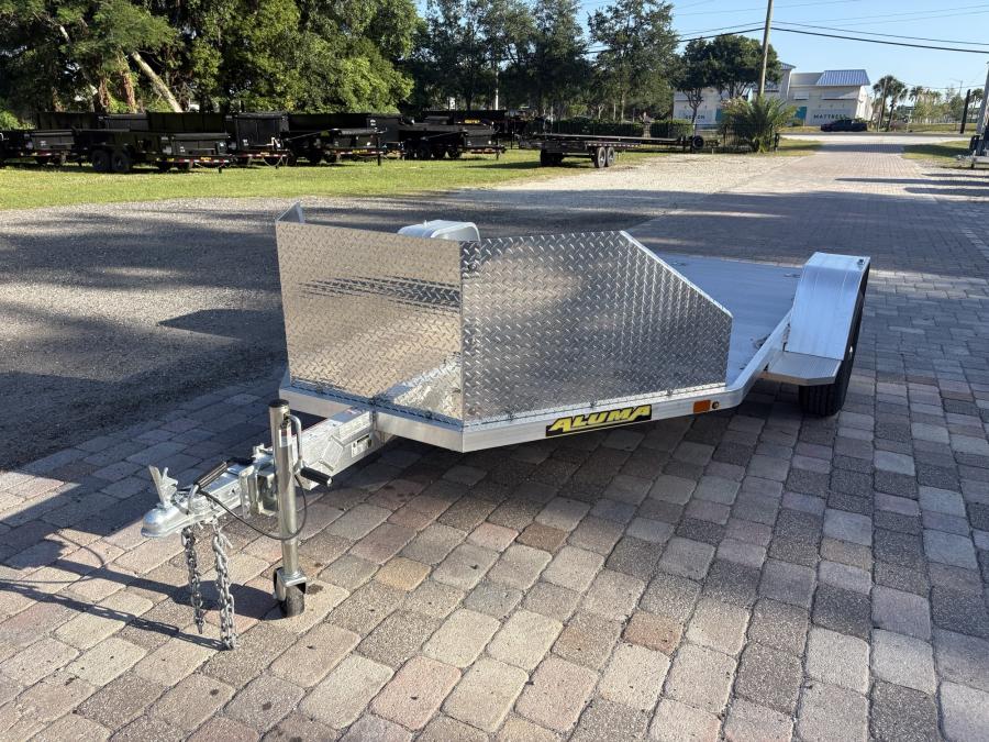 Aluma MC21 Aluma 1-Place Motorcycle 10 SA Utility Trailer RAMP RTD Image 0