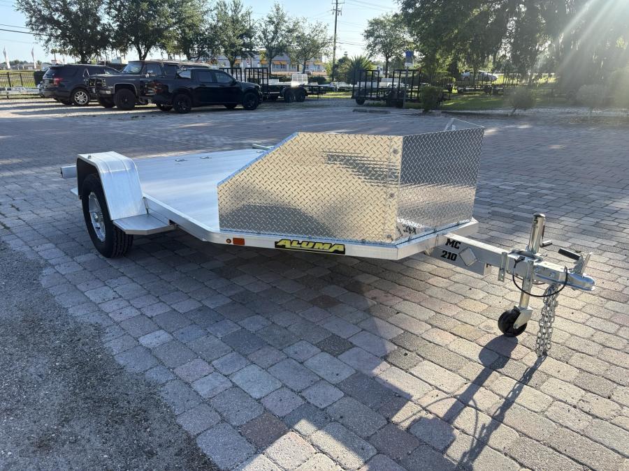 Aluma MC21 Aluma 1-Place Motorcycle 10 SA Utility Trailer RAMP RTD Image 2