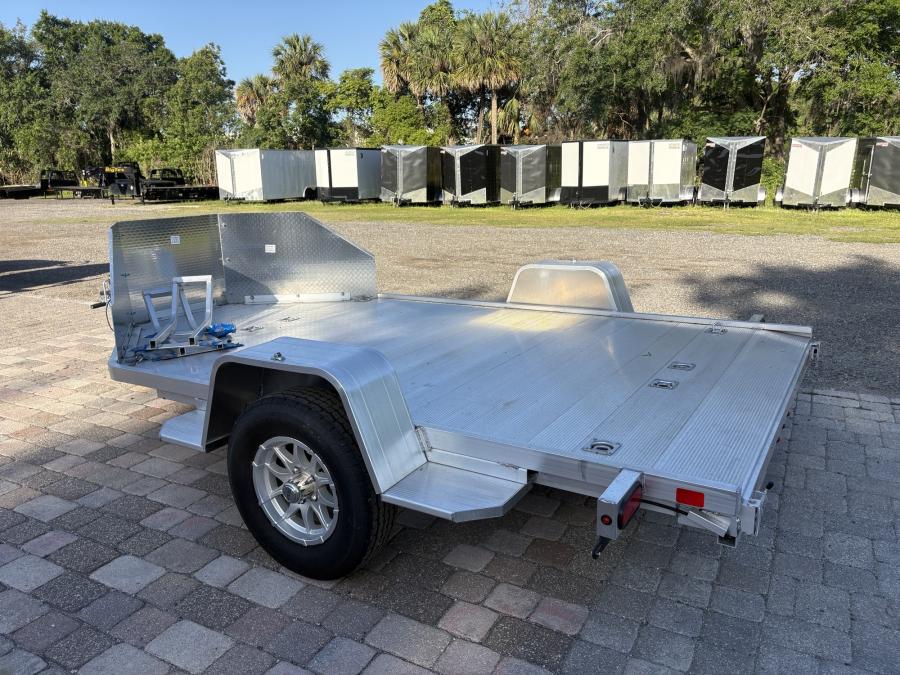 Aluma MC21 Aluma 1-Place Motorcycle 10 SA Utility Trailer RAMP RTD Image 4