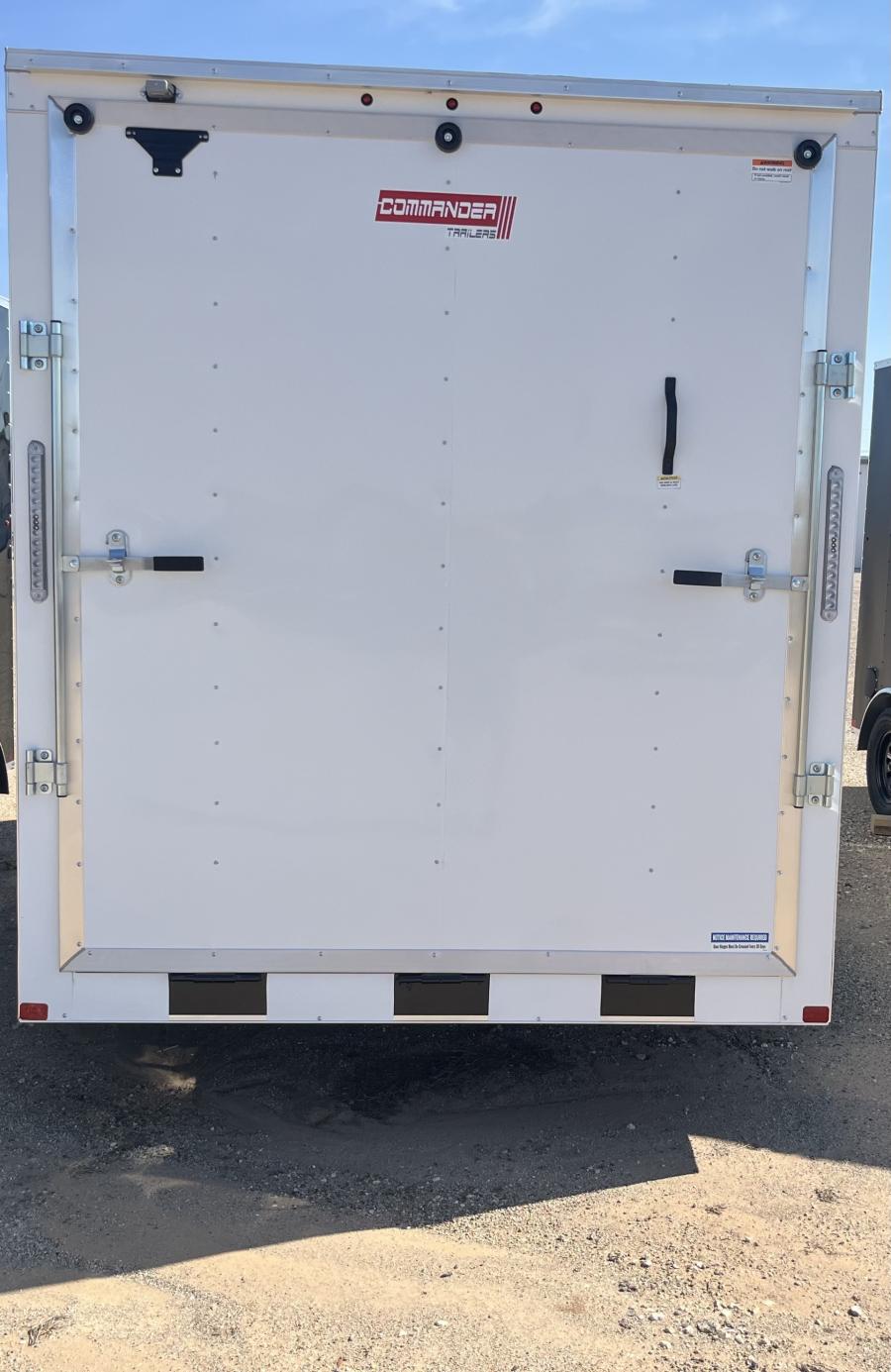 7X14 7X14 V NOSE ENCLOSED STD RAMP DOOR 7K BY CARRY ON Image 1