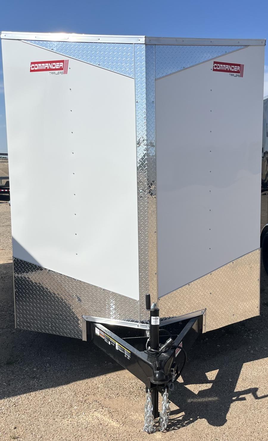 7X14 7X14 V NOSE ENCLOSED STD RAMP DOOR 7K BY CARRY ON Image 2