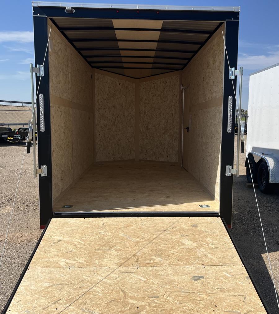 7X14 7X14 V NOSE ENCLOSED STD RAMP DOOR 7K BY CARRY ON Image 3