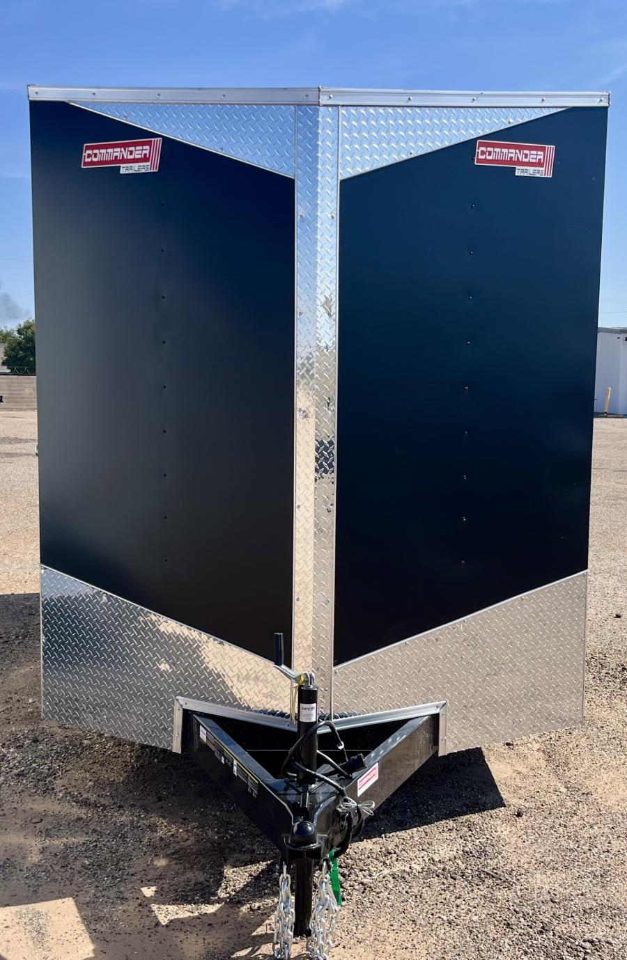 7X14 7X14 V NOSE ENCLOSED STD RAMP DOOR 7K BY CARRY ON Image 1