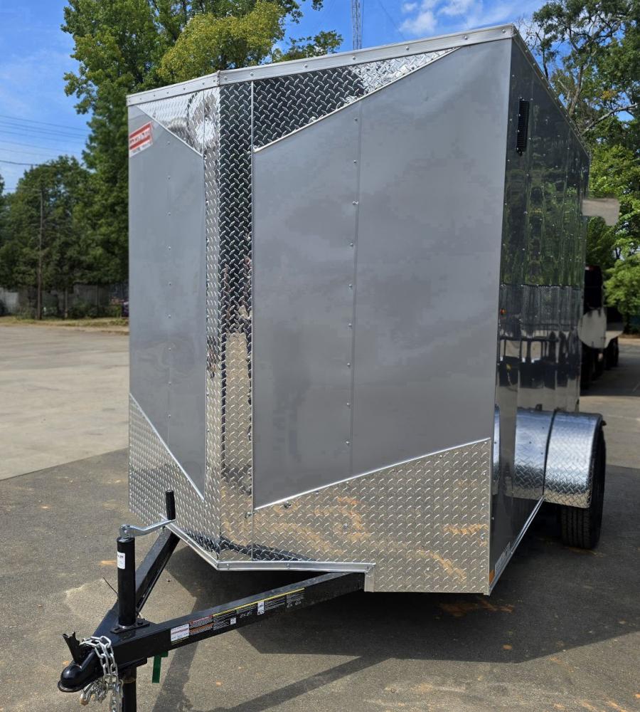 6X10 6X10 V NOSE ENCLOSED STD RAMP DOOR 3K BY CARRY ON Image 1