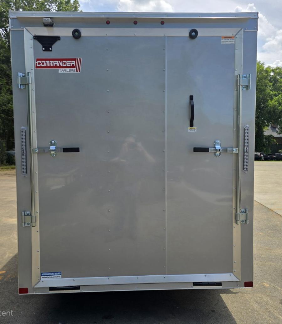 6X10 6X10 V NOSE ENCLOSED STD RAMP DOOR 3K BY CARRY ON Image 2