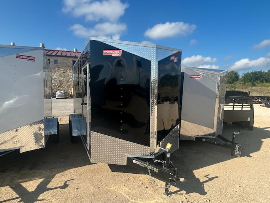 7X14 7X14 V NOSE ENCLOSED STD RAMP DOOR 7K BY CARRY ON Image 0