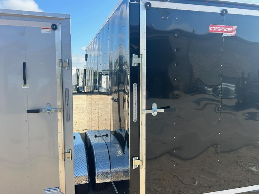 7X14 7X14 V NOSE ENCLOSED STD RAMP DOOR 7K BY CARRY ON Image 3