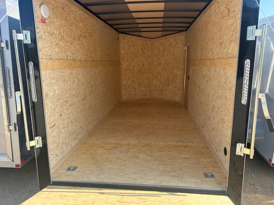 7X14 7X14 V NOSE ENCLOSED STD RAMP DOOR 7K BY CARRY ON Image 4