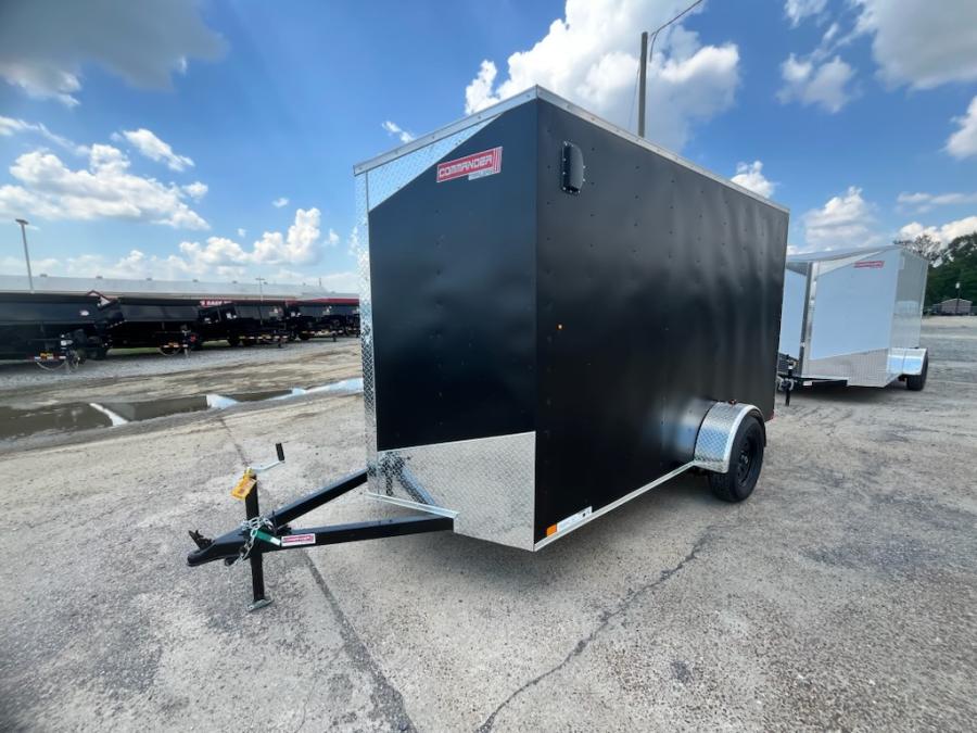 6X12 V NOSE ENCLOSED STD RAMP DOOR 7K BY CARRY ON Image 0