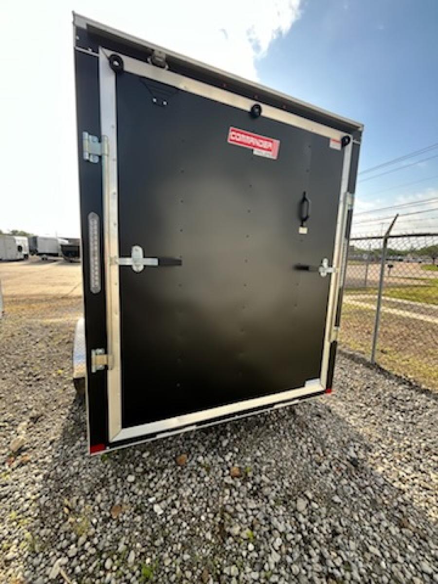 6X12 V NOSE ENCLOSED STD RAMP DOOR 7K BY CARRY ON Image 2
