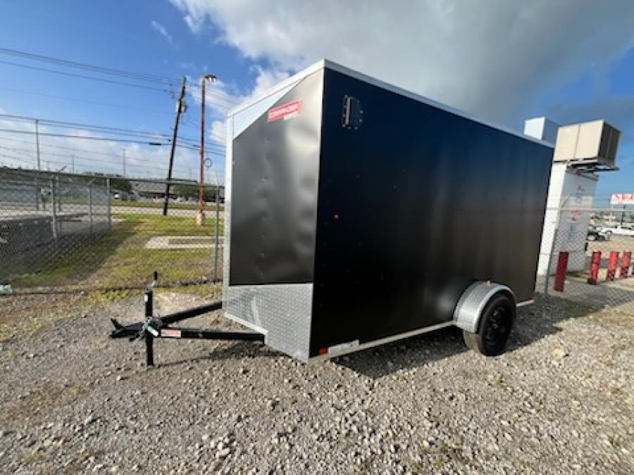 6X12 V NOSE ENCLOSED STD RAMP DOOR 7K BY CARRY ON Image 3