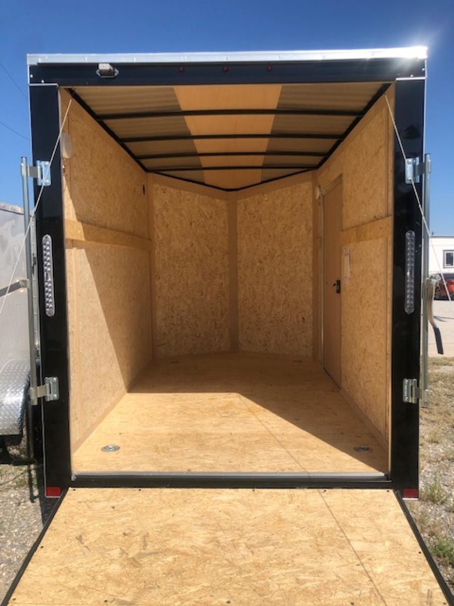 6X10 6X10 V NOSE ENCLOSED STD RAMP DOOR 3K BY CARRY ON 001893 Image 2