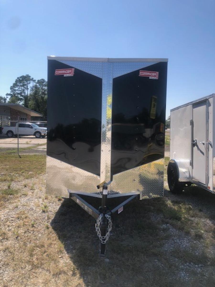 6X10 6X10 V NOSE ENCLOSED STD RAMP DOOR 3K BY CARRY ON 001893 Image 0