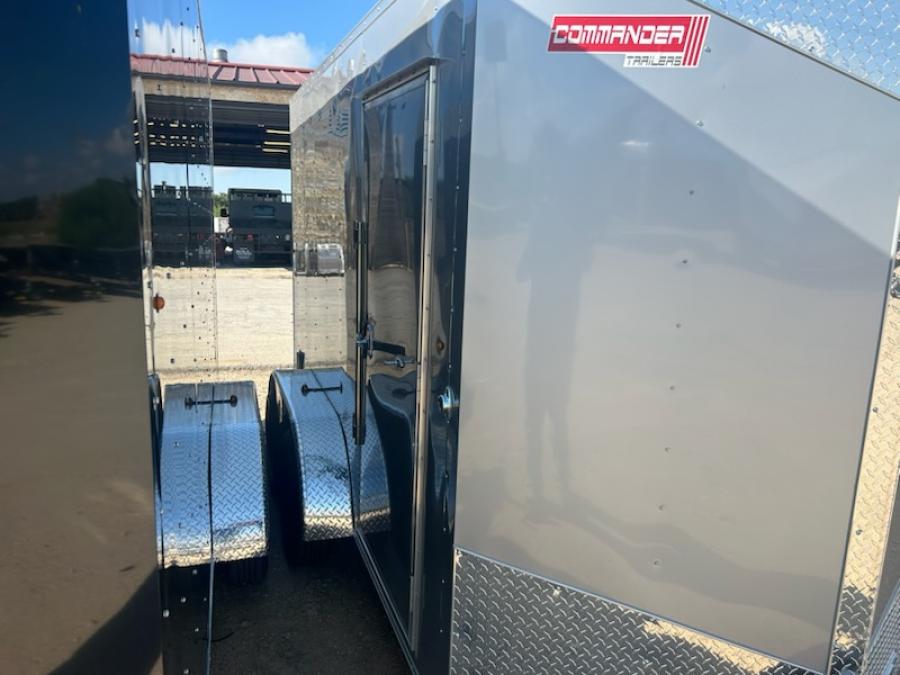 6X12 6X12 V NOSE ENCLOSED STD RAMP DOOR 7K BY CARRY ON Image 1